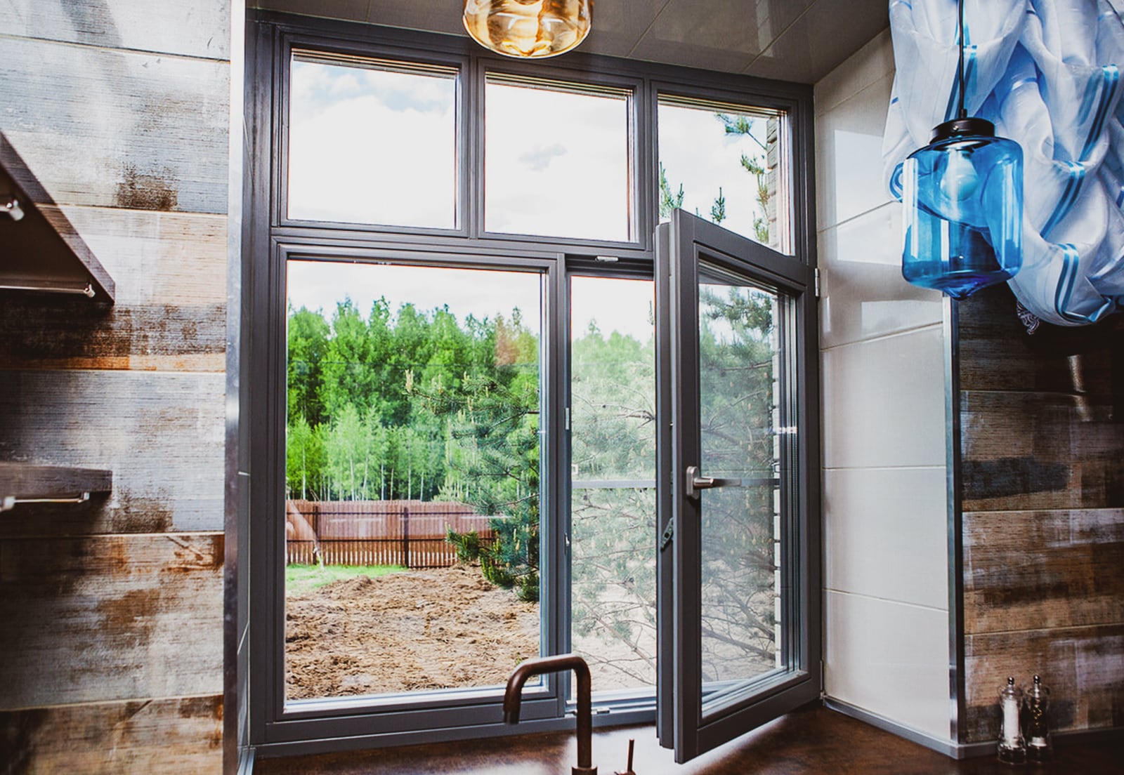 Виды открывания окон