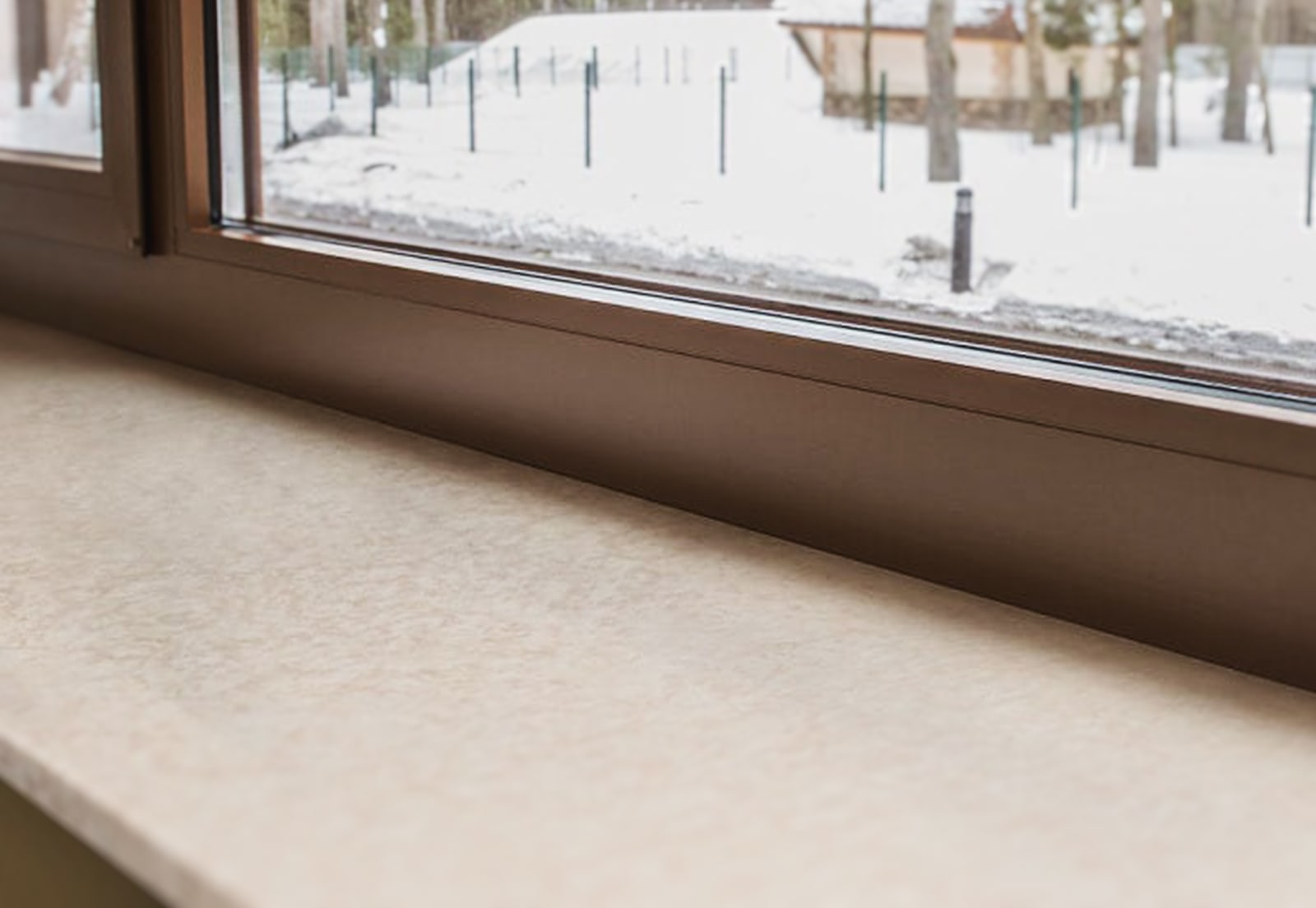 Подоконник из ПВХ