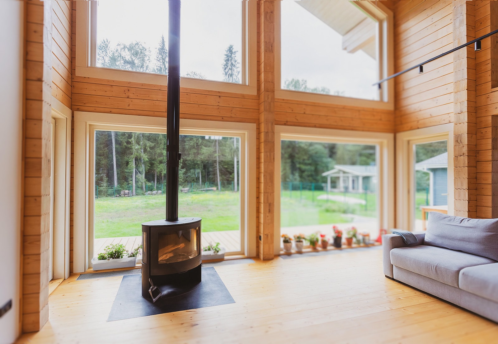 Преимущества панорамного остекления