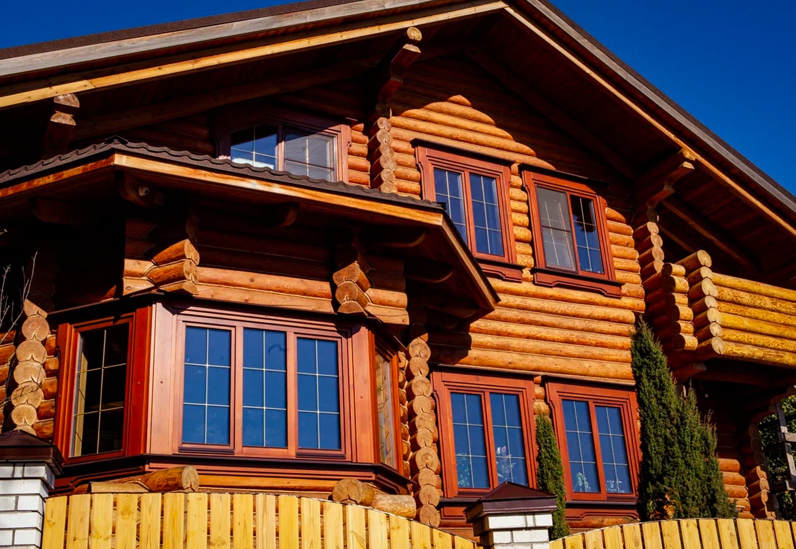 Деревянные окна нового образца