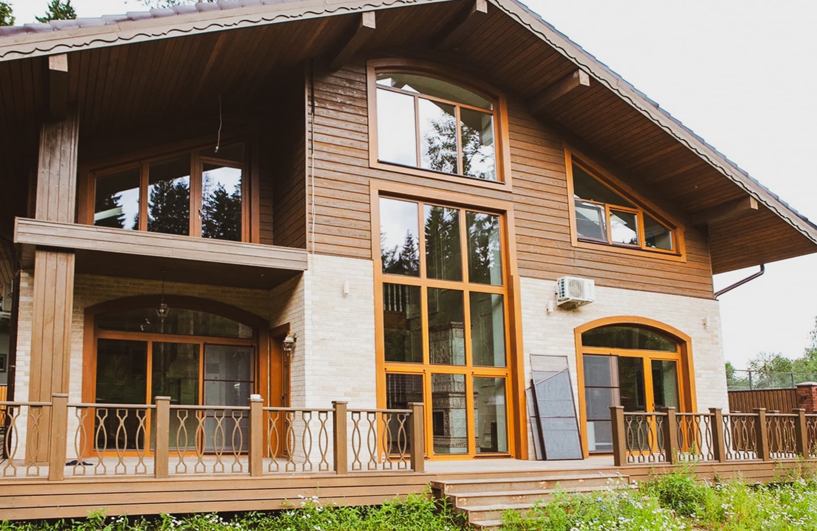 Установка больших окон Установка больших окон