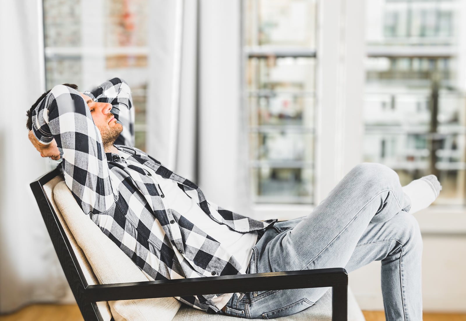 Зимняя установка балконного блока