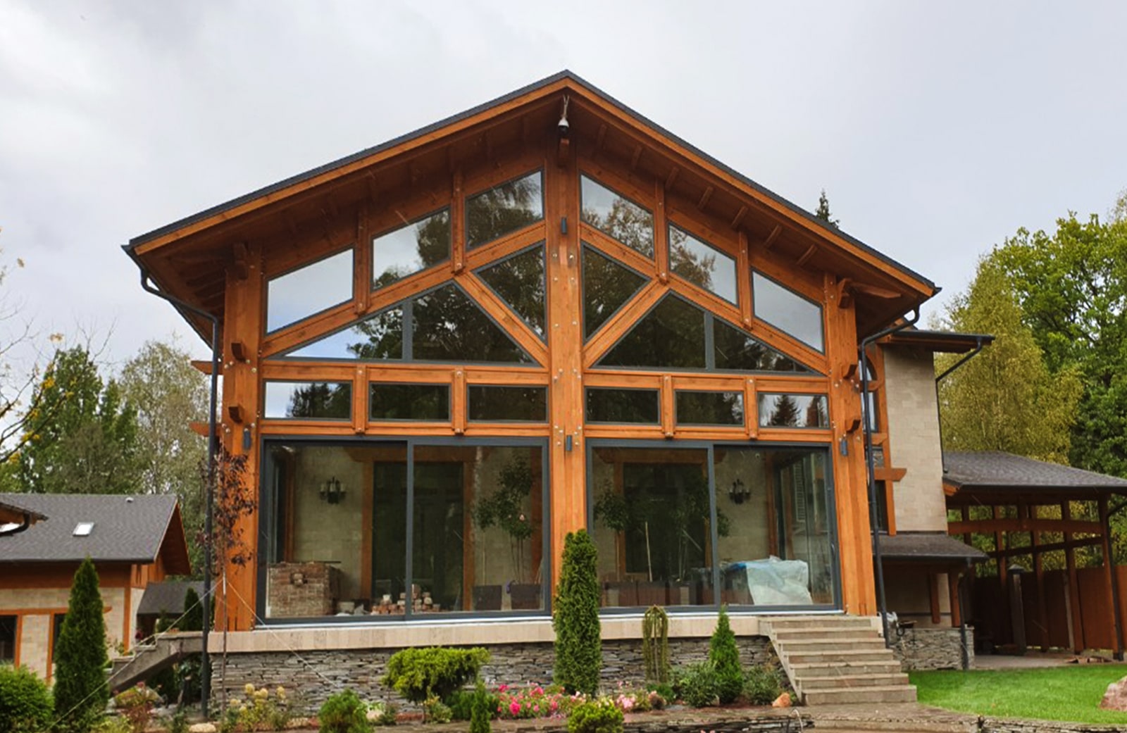 Портальные системы для бревенчатого дома (HS и PSK)