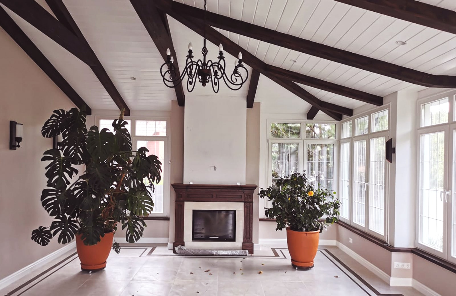 Для гостиных с выходом на террасу