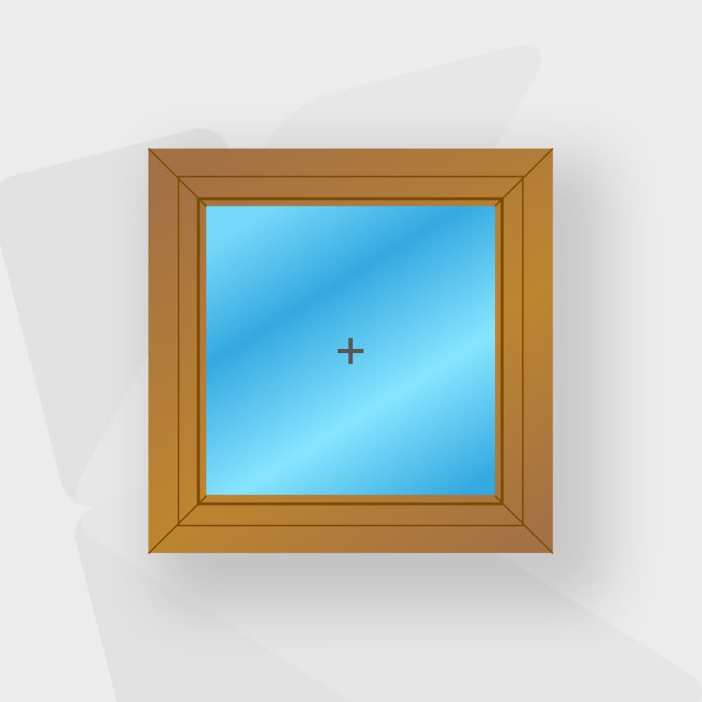 Глухие квадратные окна