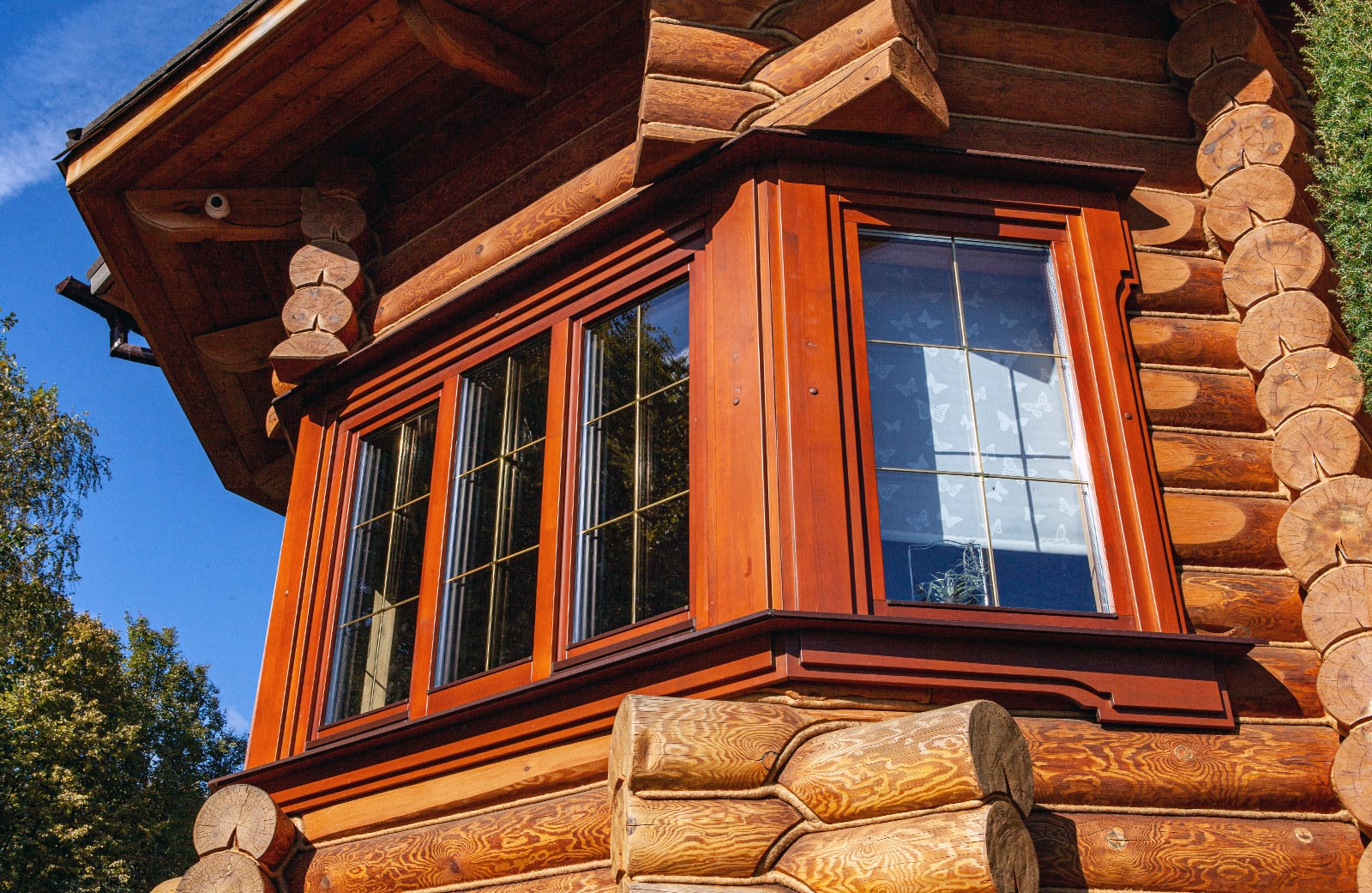 Раскладка внутри стеклопакета 