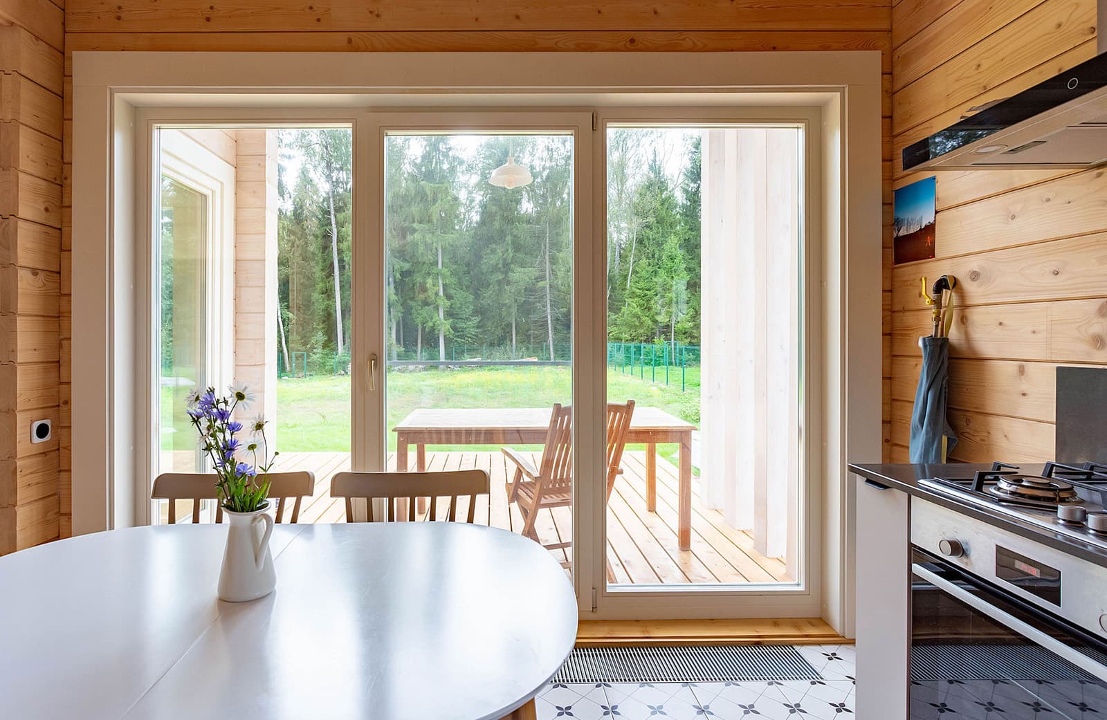 Французские окна в интерьере