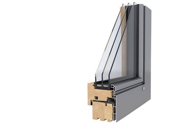 Дерево-алюминиевые окна из Германии