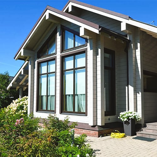 Остекленный коттедж панорамными окнами Остекленный коттедж панорамными окнами